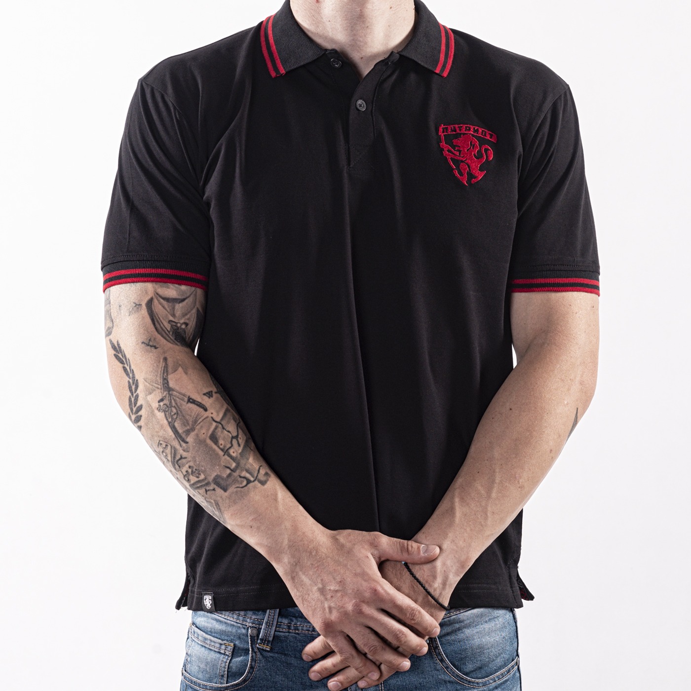 Поло тениска - Патриот (червена)