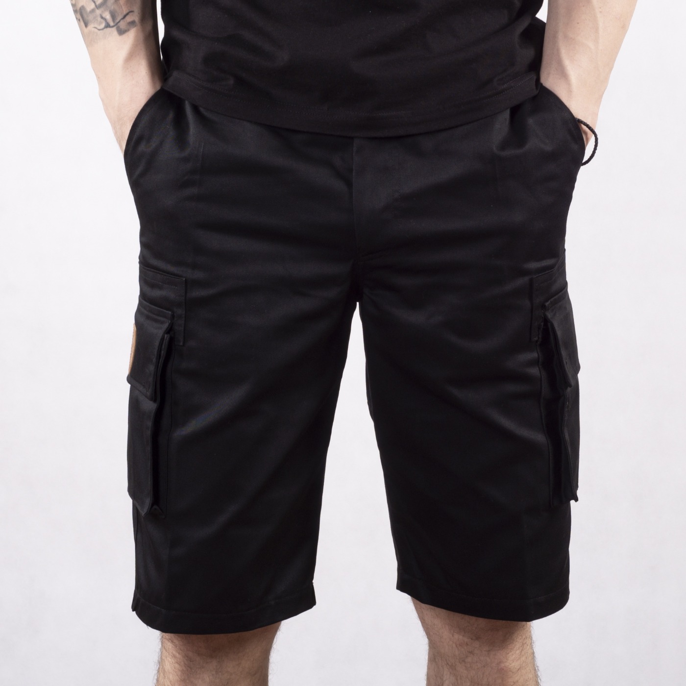 Къси карго панталони - Патриот (черни) - Image 2