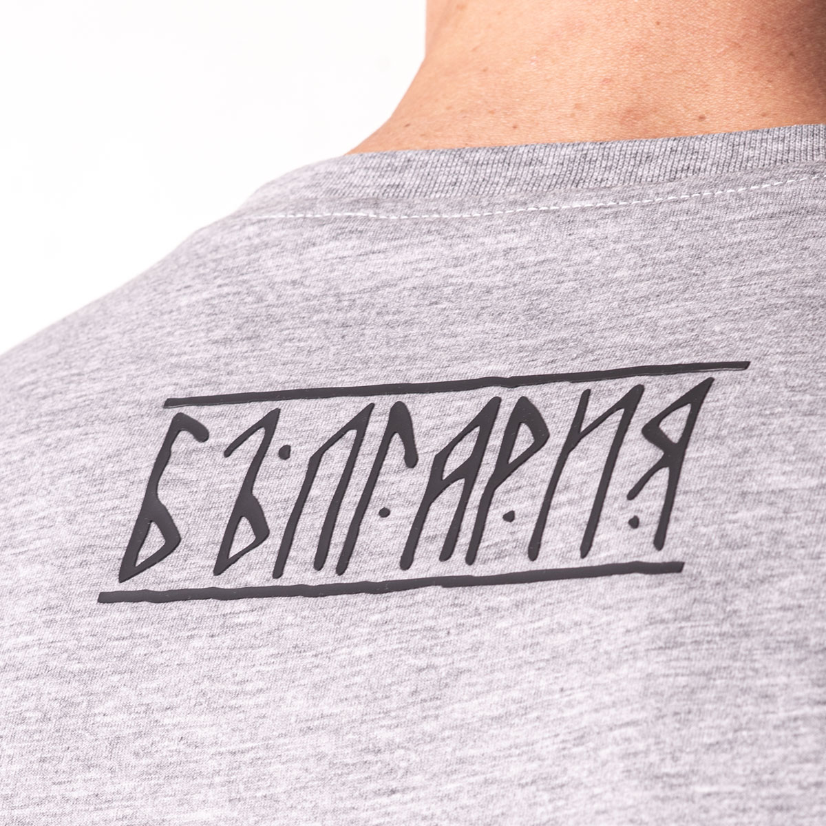 Тениска - Патриот RUNIC (сива) - Image 7